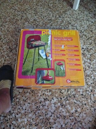 Barbacoa Picnic Grill Valisette