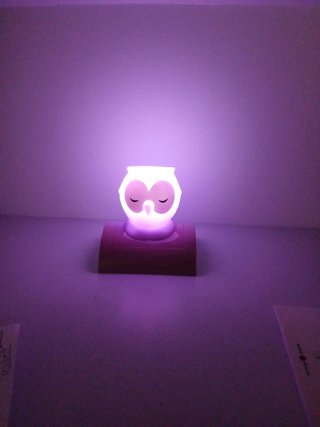 Luz de Noche Infantil Forma de Búho