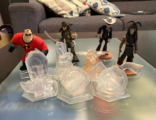 Pack figuras y play sets Disney Infinity 1.0 + 2.0