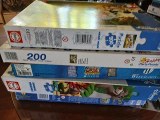 Puzzles Variados a 5 y 3 €