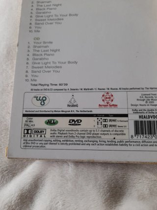 DVD + CD Reiki: Relajación Visual y Musical