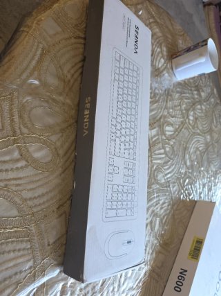 Teclado Inalámbrico Blanco