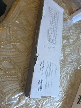 Teclado Inalámbrico Blanco