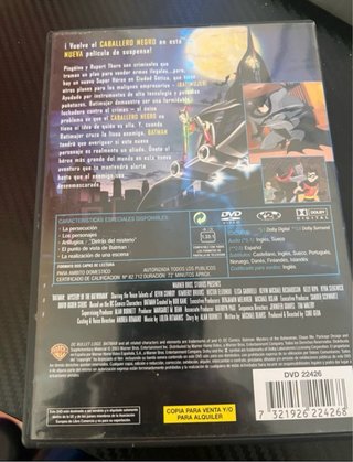 Pack 3 películas DVD originales