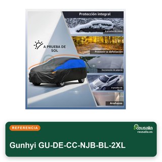 Gunhyi funda coche impermeable 2XL 450-485cm
