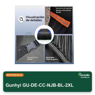 Gunhyi funda coche impermeable 2XL 450-485cm