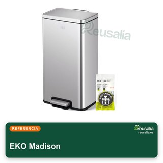 EKO Madison cubo basura cocina 30L pedal