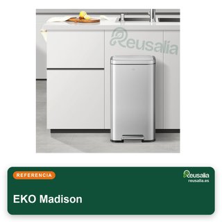 EKO Madison cubo basura cocina 30L pedal