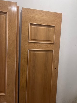 Puertas de interior madera roble/castaño