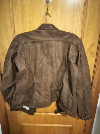 Chaqueta de Cuero Marrón