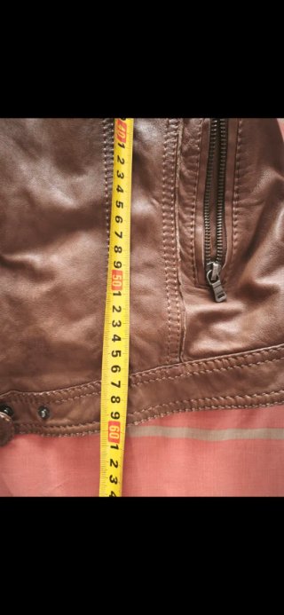 Chaqueta de Cuero Marrón