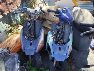 Scooter Piaggio Typhoon Gris