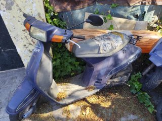 Scooter Piaggio Typhoon Gris