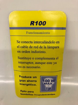 Regulador de paso para lámparas