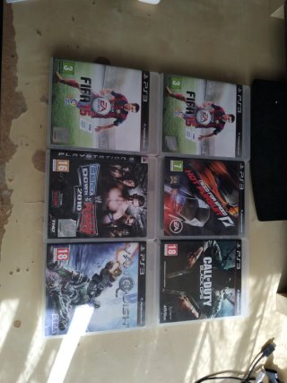 Pack 6 Juegos PS3: FIFA 15, WWE 2010, Need for Spe