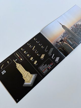 Lego Empire State Architecture 21002