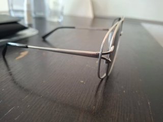 Gafas de Sol Estilo Aviador Plateadas