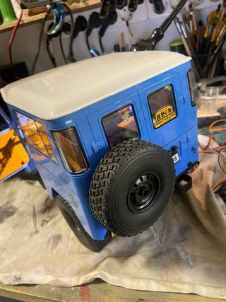 Coche RC Todoterreno Azul