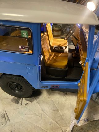 Coche RC Todoterreno Azul