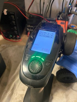 Coche RC Todoterreno Azul