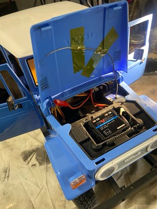 Coche RC Todoterreno Azul