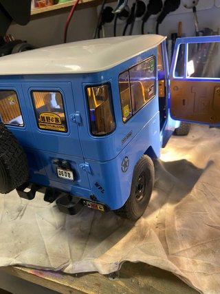 Coche RC Todoterreno Azul