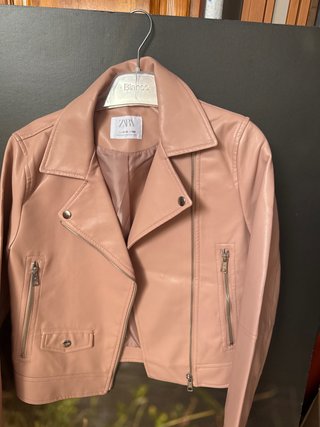 Cazadora Zara Rosa Talla M