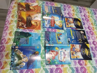 DVDs Disney Clásicos (El Rey León, Peter Pan, etc.