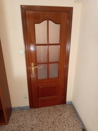 Puertas de Paso de Madera con Cristal