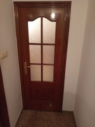 Puertas de Paso de Madera con Cristal