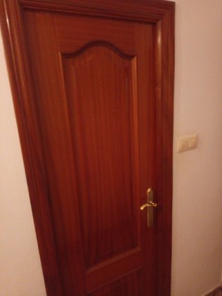 Puertas de Paso de Madera con Cristal
