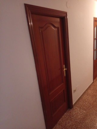 Puertas de Paso de Madera con Cristal