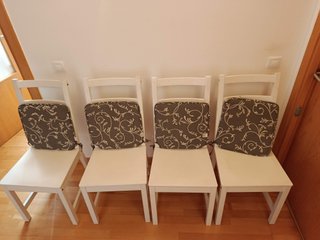 Sillas de comedor NORDVIKEN (4 unidades)