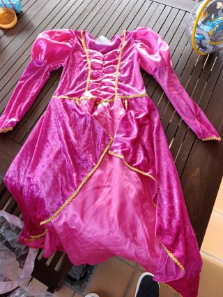 Disfraz de Princesa Rosa