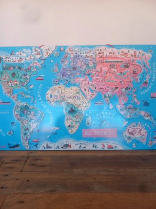 Mappamondo Magnetico Educativo Janod