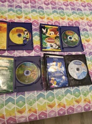 Lote 4 DVDs Disney Edición Especial