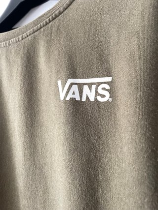 Sudadera Vans Verde Talla M
