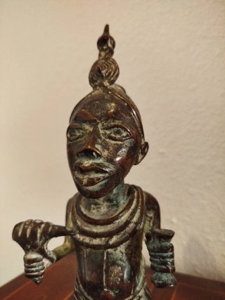 Figura de Bronce Arte Africano