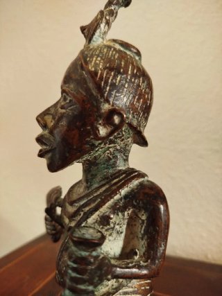 Figura de Bronce Arte Africano