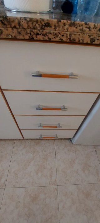 Muebles de cocina blancos