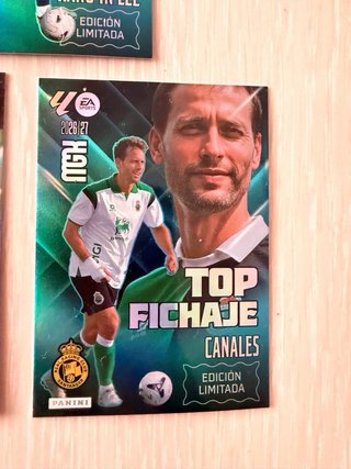 3 Cromos Top Fichajes Edición Limitada