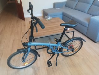 B’TWIN Tilt 120–Bicicleta plegable 20”–Poco uso