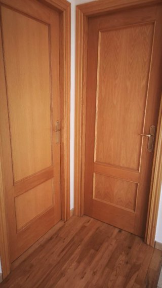 Puertas de madera maciza roble
