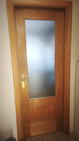 Puertas de madera maciza roble