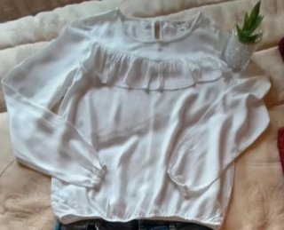 Blusa Blanca C&A