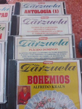 Lote 7 CDs Zarzuela