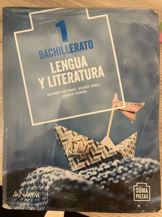Lengua y literatura 1 Bachillerato