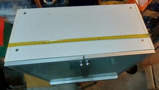 Armario cocina IKEA cristal y metal