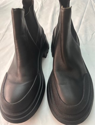 Botas Cortas Negras Zara Talla 38