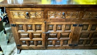 Mueble Recibidor Rústico Castellano
